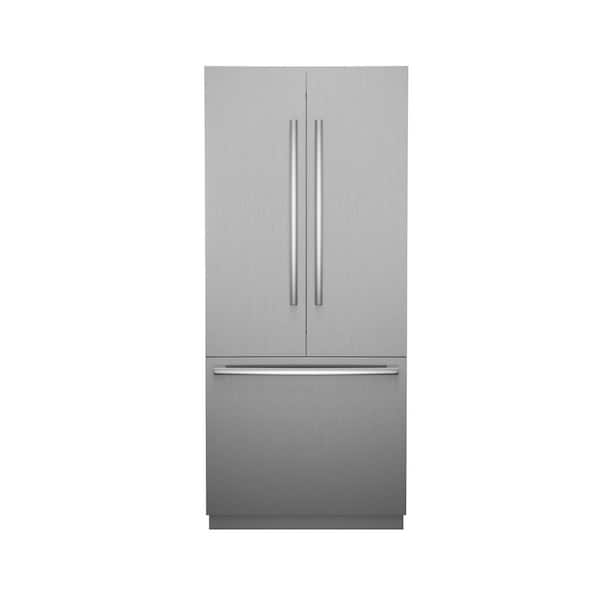 Benchmark Series 36 in. W 19.4 cu. ft. Built-In Smart French Door Refrigerator in Stainless Steel