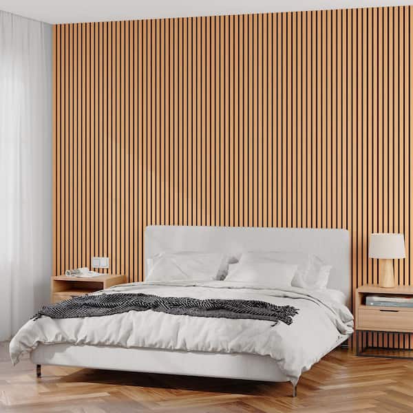 comforthomi 0. 9in. x 1. 05ft. x 7. 87ft. Light Brown Acoustic