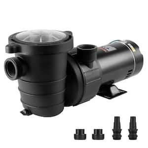 1 HP Single Speed Swimming Pool Pump Above Ground Pool Pump 110-Volt 80 GPM Max Flow with Filter Basket for Hot Tub Spas