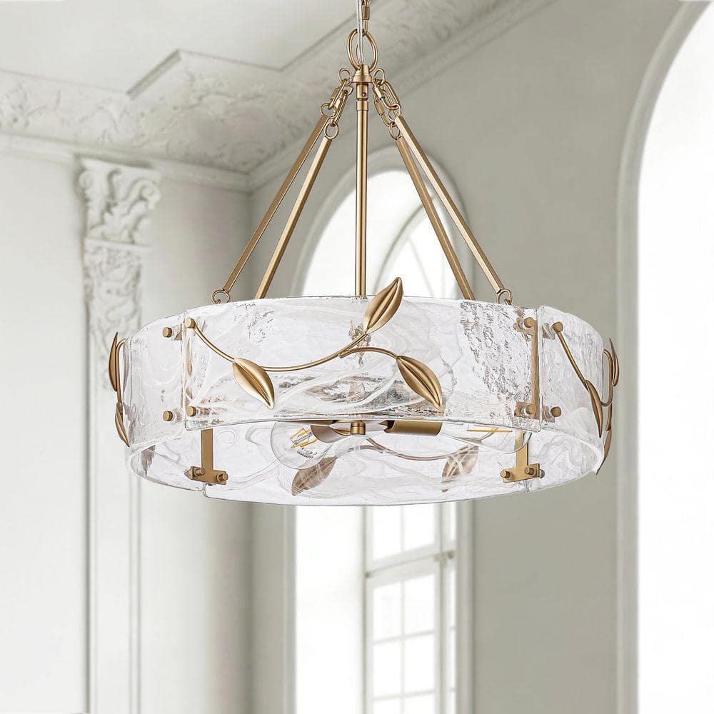 UPC 717639639180 - ORIS 60W 4-Light Dark Gold Modern Pendant Light with ...