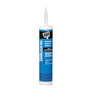 Silicone 10.1 oz. Clear Exterior/Interior Window, Door and Siding Sealant (12-Pack)