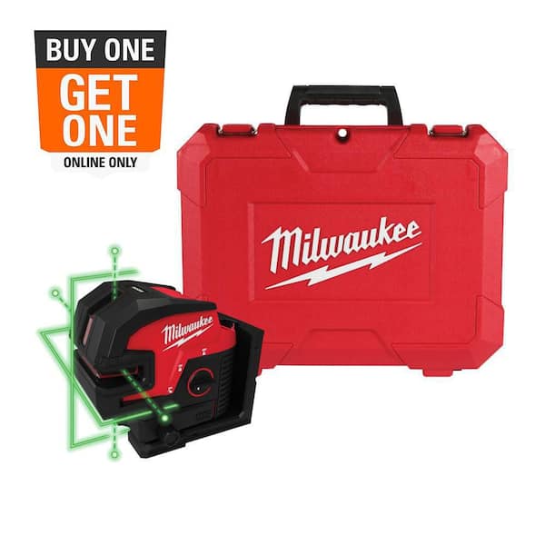 Milwaukee 100 ft. REDLITHIUM Lithium-Ion USB Green Rechargeable