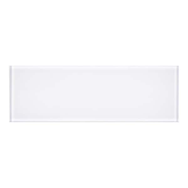MSI Ice Glossy Glass 2 in. x 8.88 in. Subway Wall Tile (3.8 sq. ft. / Case)