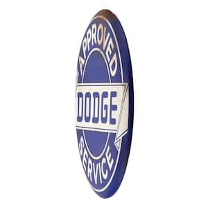 Approved Service Tin Button Decorative Sign