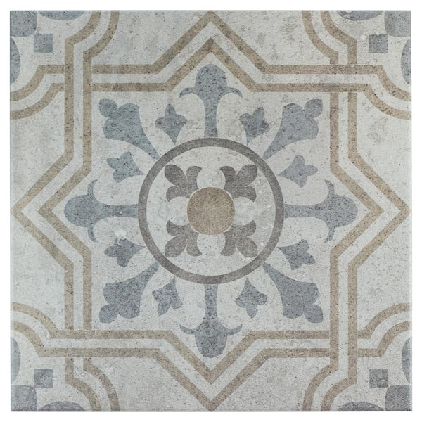 Merola Tile Llanes Perla Vigo 13-1/8 in. x 13-1/8 in. Ceramic Floor and Wall Tile (10.98 sq. ft./Case)