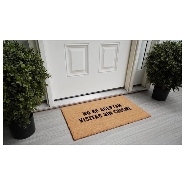 Buy wholesale Doormat soy single bienvenidas princesas blue