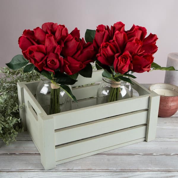 Artificial Red Roses (Set of 24)