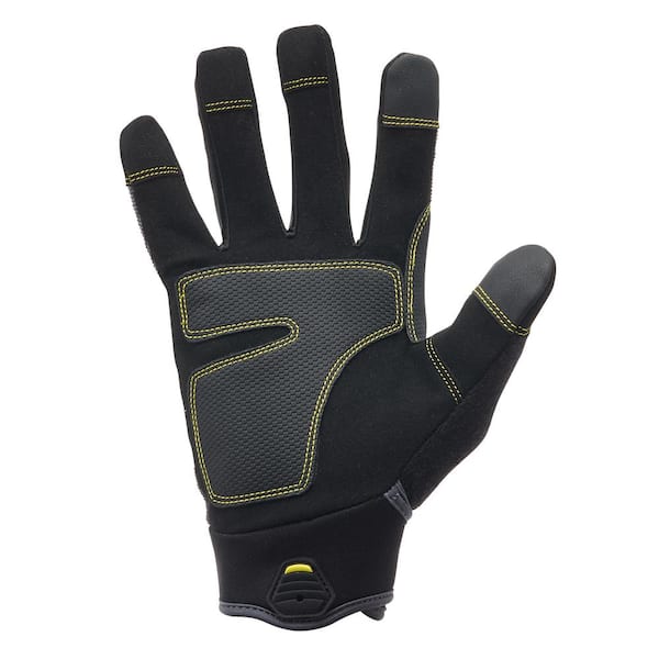 FIRM GRIP Large PRO-Fit Flex Impact Gloves 55322-06 - The Home Depot