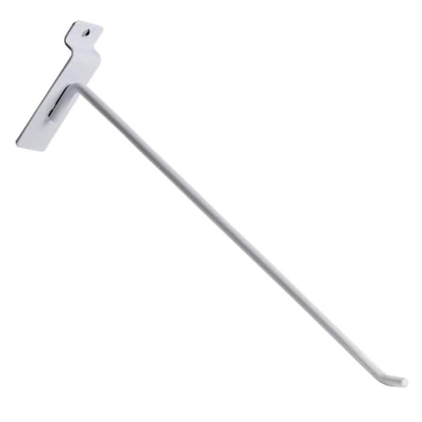 Unbranded 12 in. White Slatwall Hook