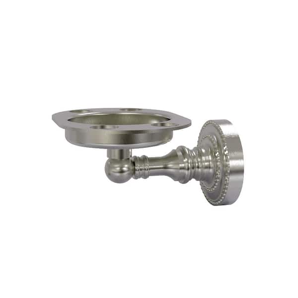Dottingham Tumbler and Toothbrush Holder in Satin Nickel