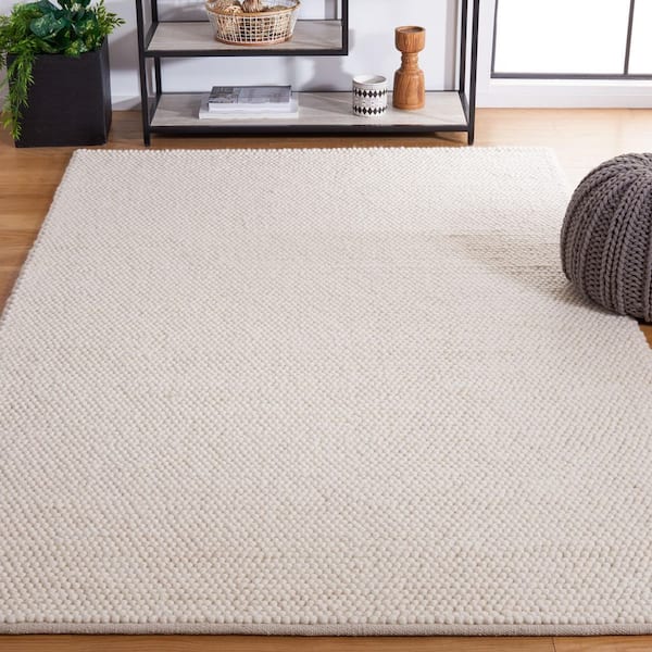 Natura 5 ft. x 8 ft. Ivory Basket Marle Area Rug