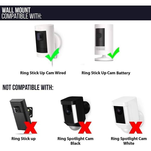 ring stick up cam battery to wired