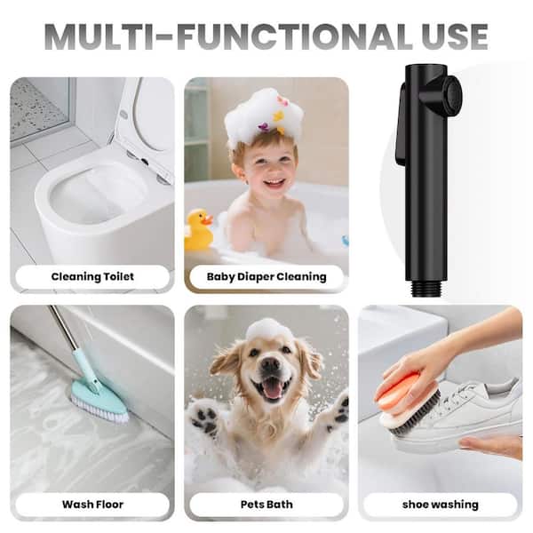 INSTER Handheld Bathroom Bidet Sprayer Bidet Attachment with T