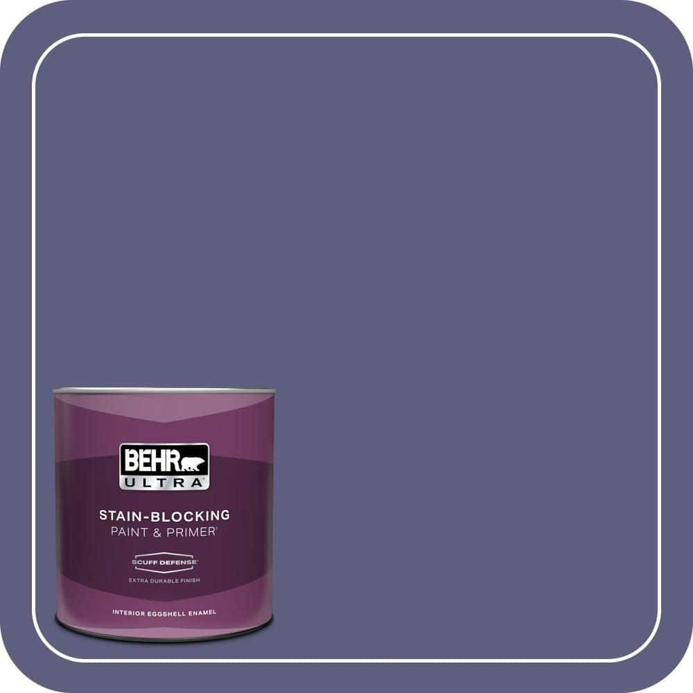 1 qt. #M550-7 Strong Iris Extra Durable Eggshell Enamel Interior Paint & Primer price history on PriceWatchPro