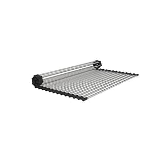 15 in. x 17 in. Stainless Steel Roll Up Sink Grid