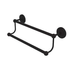 Prestige Que New Collection 18 in. Double Towel Bar in Oil Rubbed Bronze