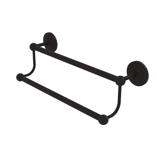 Allied Brass Prestige Que New Collection 36 in. Double Towel Bar in Oil Rubbed Bronze