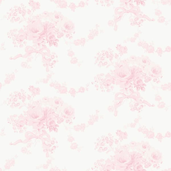 Champagne Harbor Pink Dream Peel and Stick Wallpaper Sample