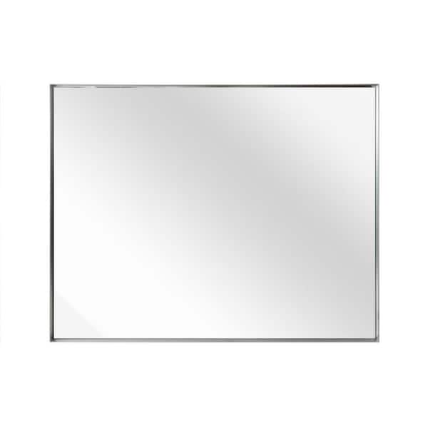 Avex Sliver 24 in. W x 36 in. H Modern Rectangle Aluminum Framed Mirror