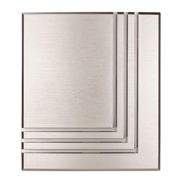 Defiant Wireless or Wired Doorbell Chime, Brushed Nickel