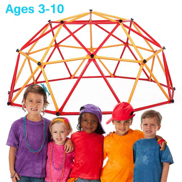 Nyeekoy Outdoor Kids Dome Climber Jungle Gym Metal Monkey Bars for