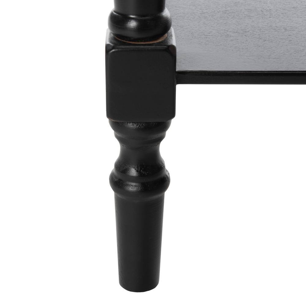 Transitional Gray Wood Console Table with Dual Storage Drawers