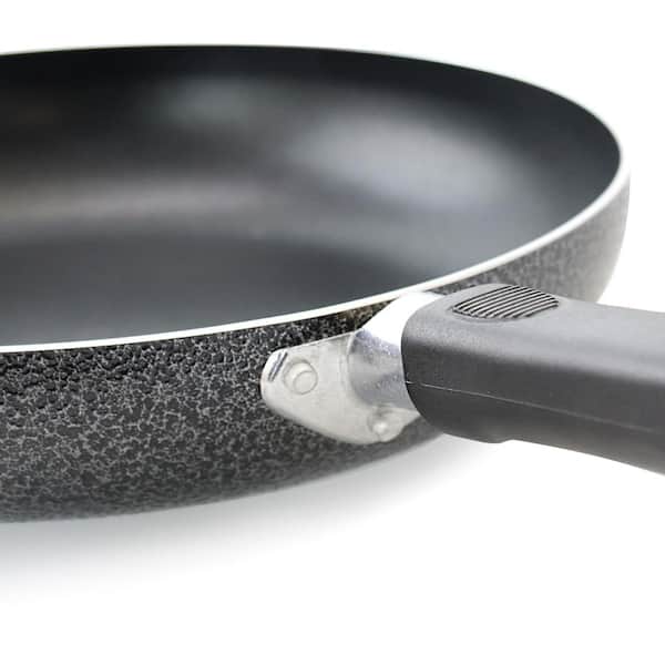 Oster Ridge Valley 12 Inch Aluminum Nonstick Frying Pan in Grey
