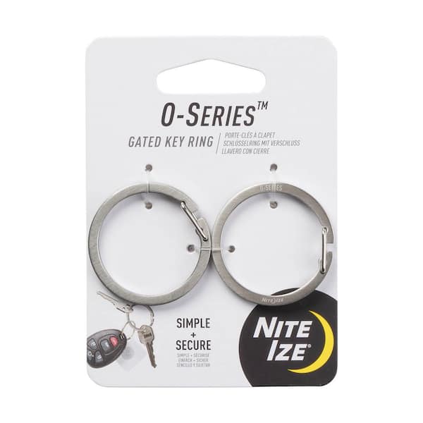 Nite Ize O-Series Gated Key Ring in Stainless