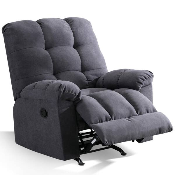 forte gray manual recliner