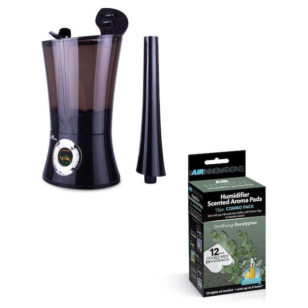 Air Innovations 1.6 Gal. Cool Mist Humidifier with Aromatherapy Refill, Eucalyptus