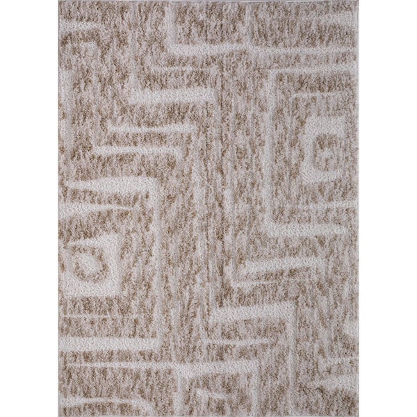 Aberdeen 6 ft. x 9 ft. Beige/Cream Area Rug