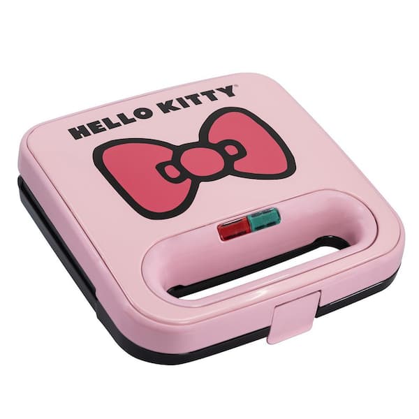 Uncanny Brands Hello Kitty 900W Pink Sandwich Maker PP-KIT-HK2 - The Home  Depot