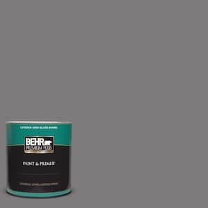 BEHR DYNASTY 1 Gal. #BXC-58 Stormy Gray Matte Interior Stain-Blocking ...