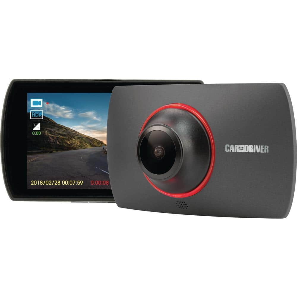 CAR AND DRIVER Eye 1 Pro HD Dash Cam with Loop Recording & Super