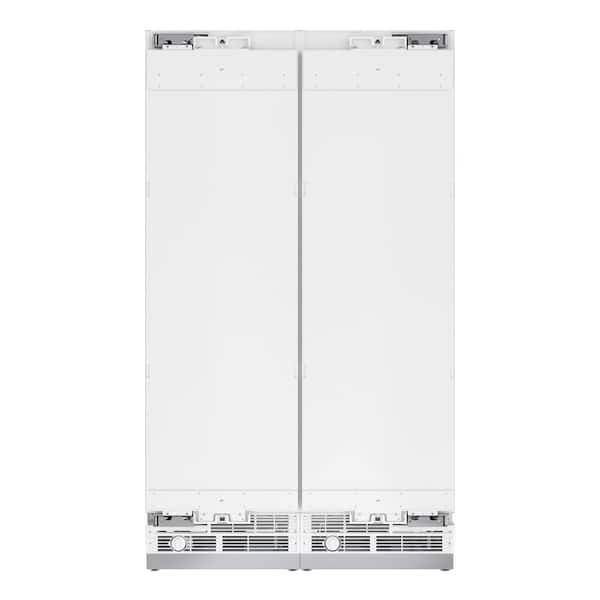 Reserve Panel-Ready 24 in. 12.5 cu. ft. Refrigerator and 24 in. 12.4 cu. ft. Freezer Columns