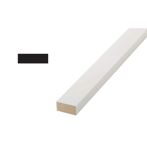 Woodgrain Millwork 1X2 11/16 in. x 1-1/2 in. x 96 in. Pine Primed Finger-Jointed S4S Moulding Board