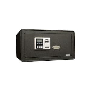 S Series 1.27 cu. ft. All Steel Security Safe with Biometric Lock, Textured Black