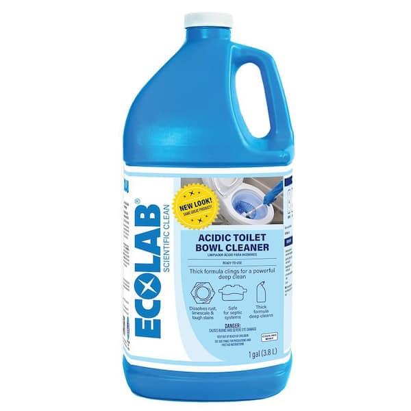 1 Gal. Acidic Toilet Bowl Cleaner and Limescale Remover for Bathroom Toilets and Urinals