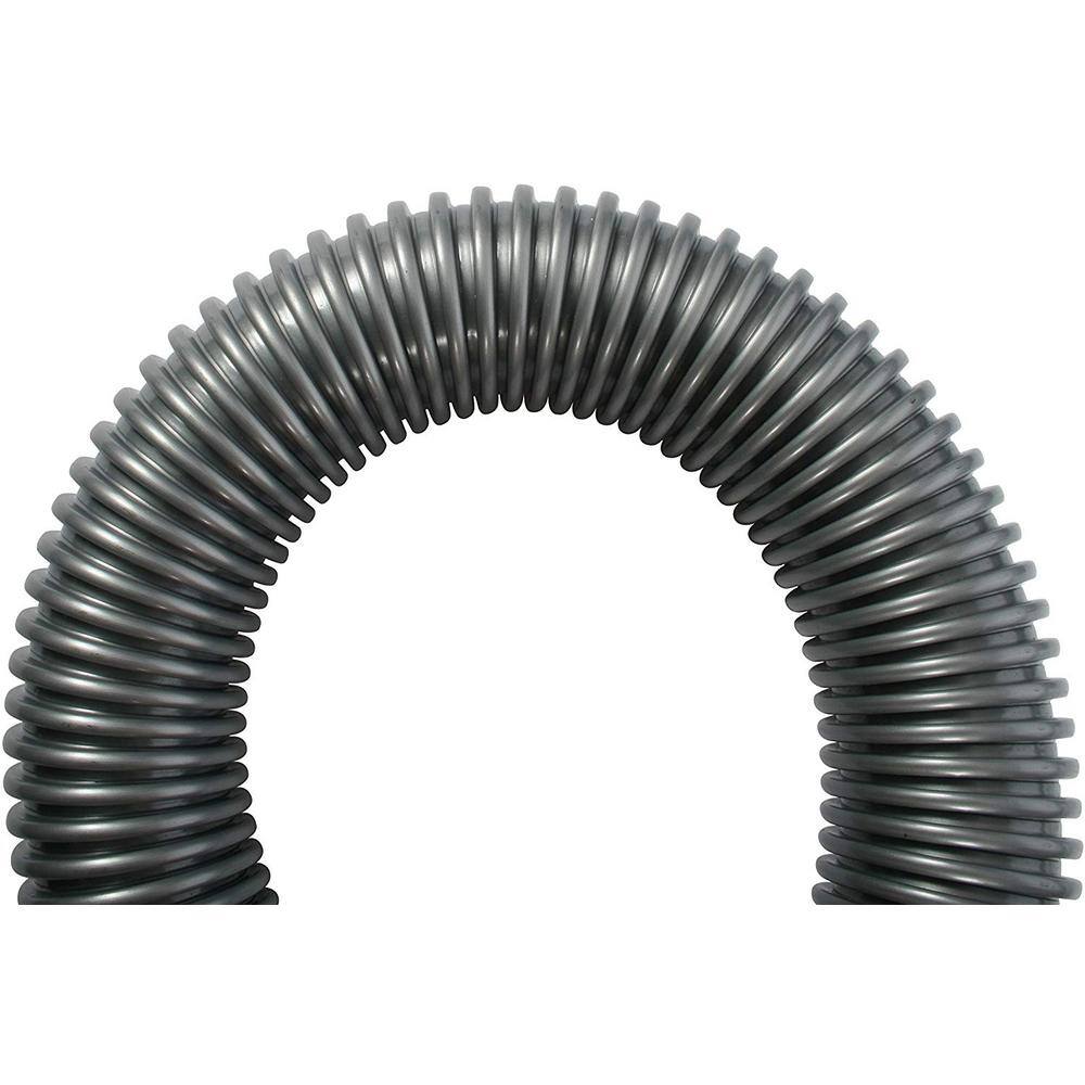 30 Ft. Gray Flexible Vacuum Hose with Multi-Brand Adapters