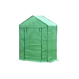 61 in. L x 28 in. W x 79 in. H Portable Walk In Greenhouse Replacement Cover