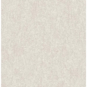 Ludisia Ivory Brushstroke Texture Paper Strippable Wallpaper (Covers 56.4 sq. ft.)