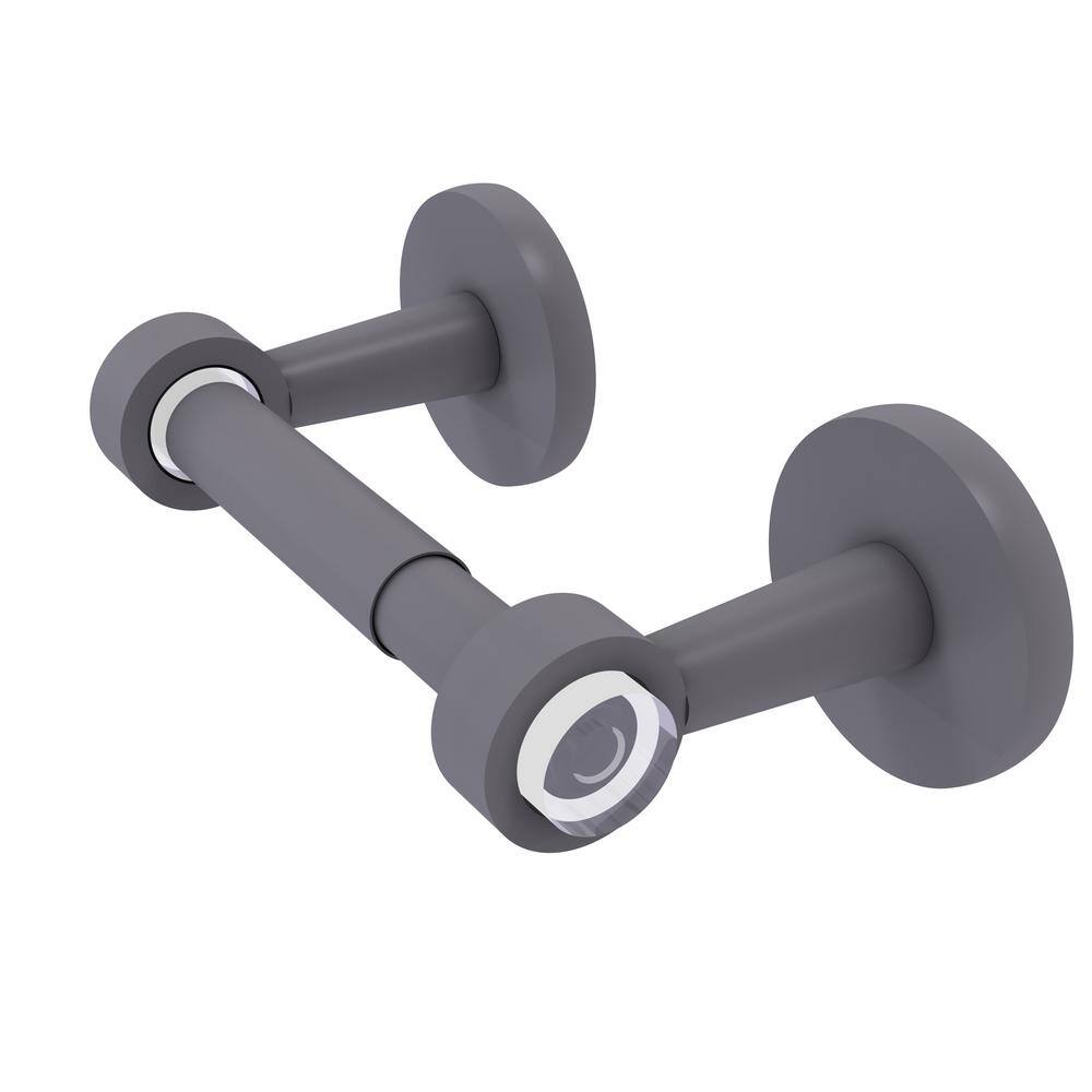 Clearview Collection Wall Mounted Toilet Paper Holder in Matte Gray price history on PriceWatchPro