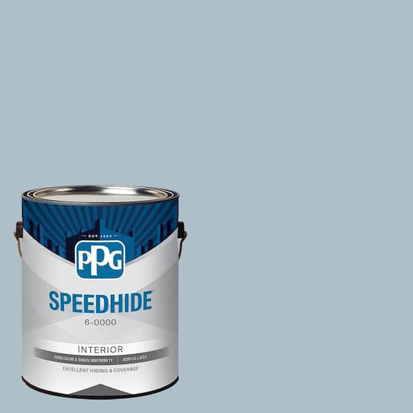 1 gal. PPG1153-4 Chambray Satin Interior Paint