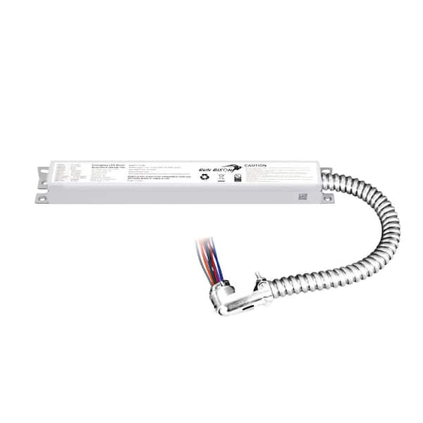 Contractor Select 18-Watt Universal LED Emergency Battery Backup Driver For LED Troffer Light Commercial Lighting