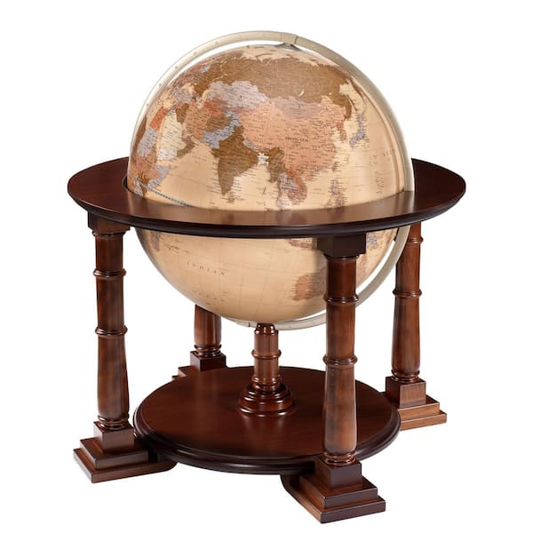 Waypoint Geographic Mercator 43 in. x 24 in. Diameter Antique Apricot Globe