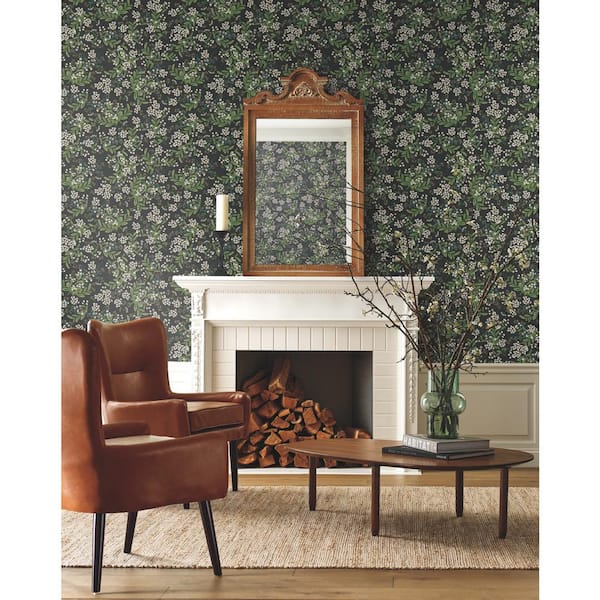 Cornflower Unpasted Wallpaper (Covers 60.75 sq. ft.)
