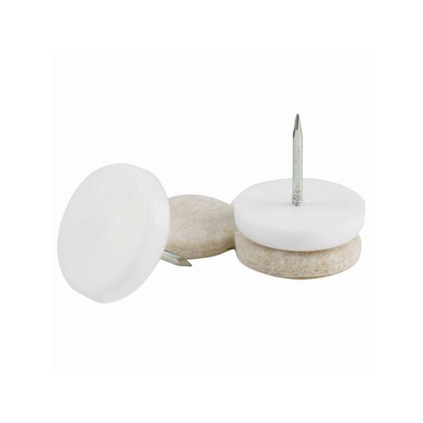 Everbilt 1 In Nail On Furniture Glides With Felt Pads 8 Per Pack 49955 The Home Depot Everbilt 1 In Nail On Furniture Glides, Pads For Furniture Legs Home Depot