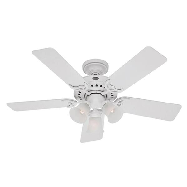 Hunter 46 in. White Ceiling Fan-DISCONTINUED