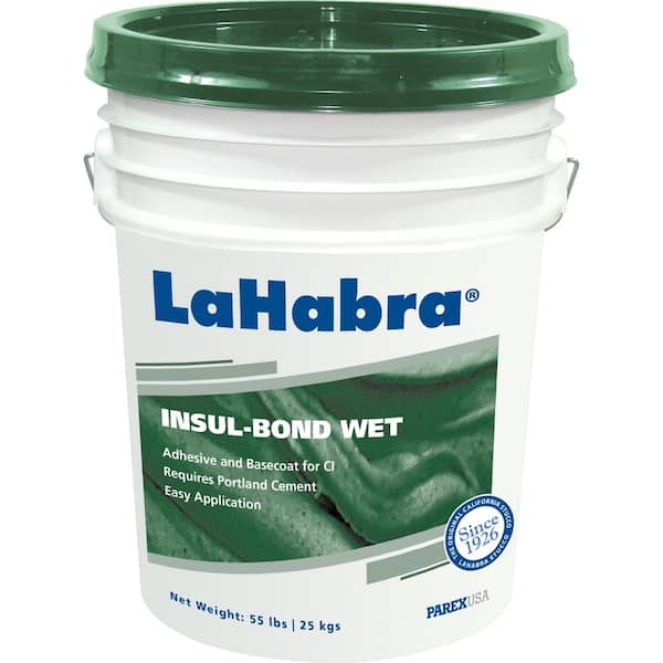 LaHabra 5 Gal. Insul-Bond Wet Basecoat and Adhesive