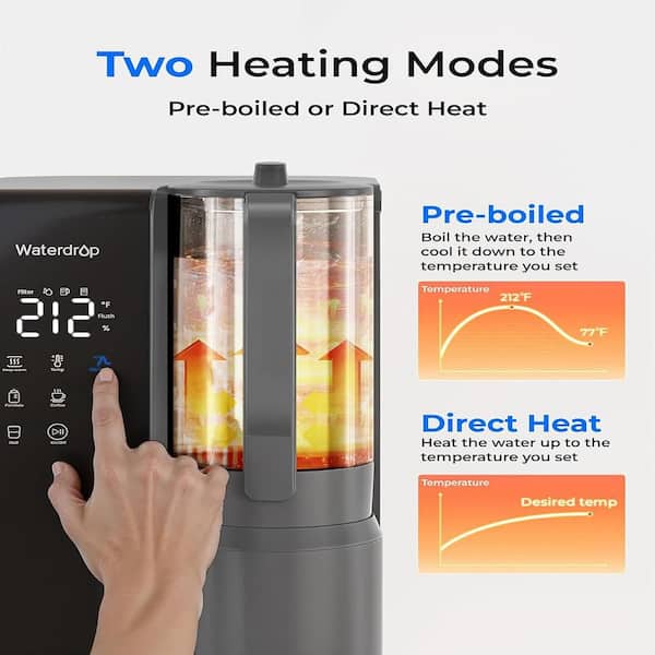 Frizzlife WB99-H Countertop Omgekeerd Osmose Systeem, Instant Heet